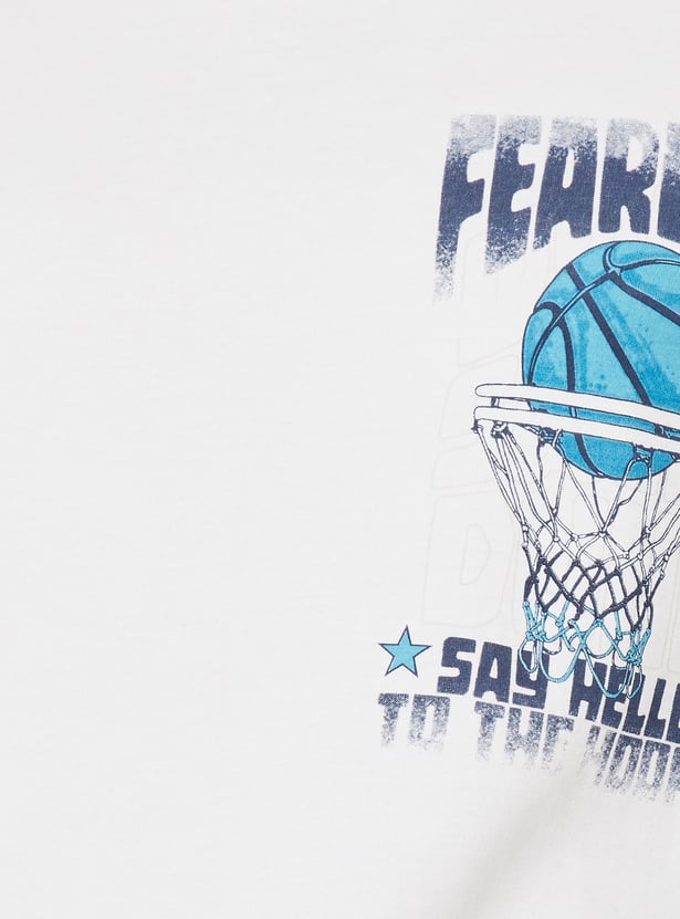 Men Printed Sports T-shirt