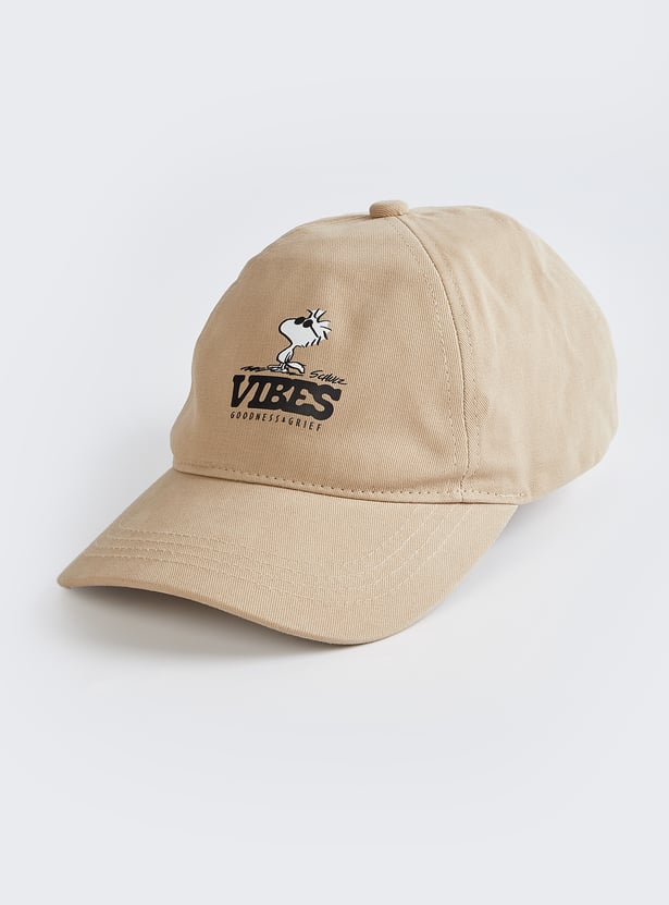 Unisex Snoopy Print Baseball Cap