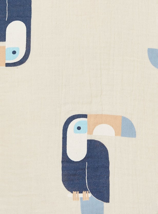 Boys Printed Resort Collar Shirt