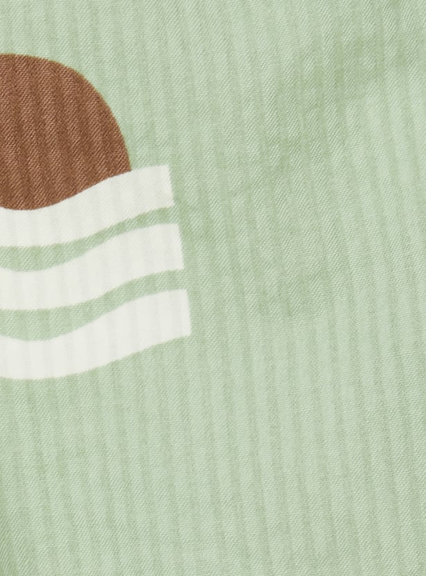 Boys Printed Shorts Set