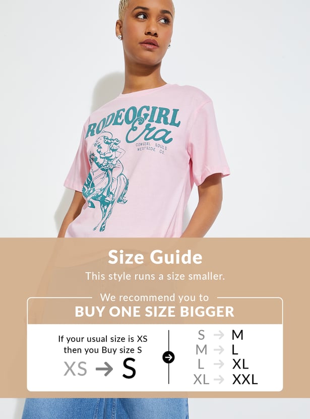 ALAYA F x URB_N Women Printed T-shirt