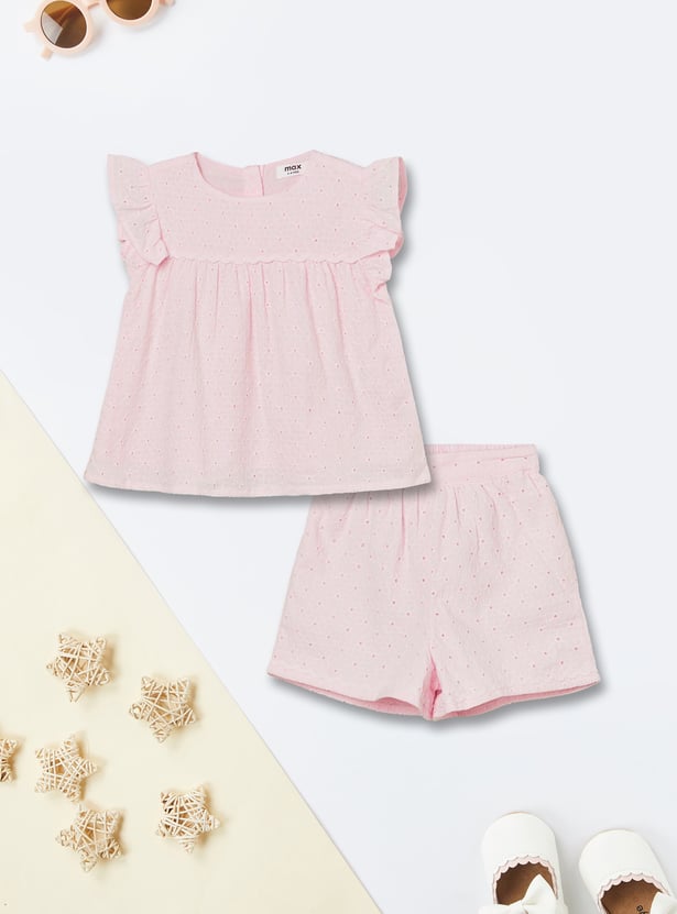 Girls Schiffili Shorts Set