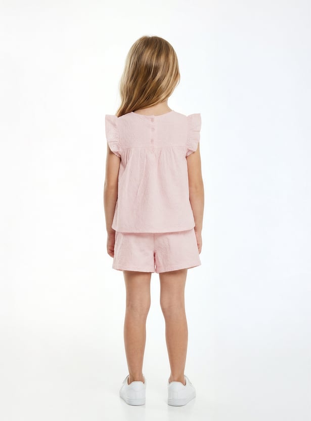Girls Schiffili Shorts Set