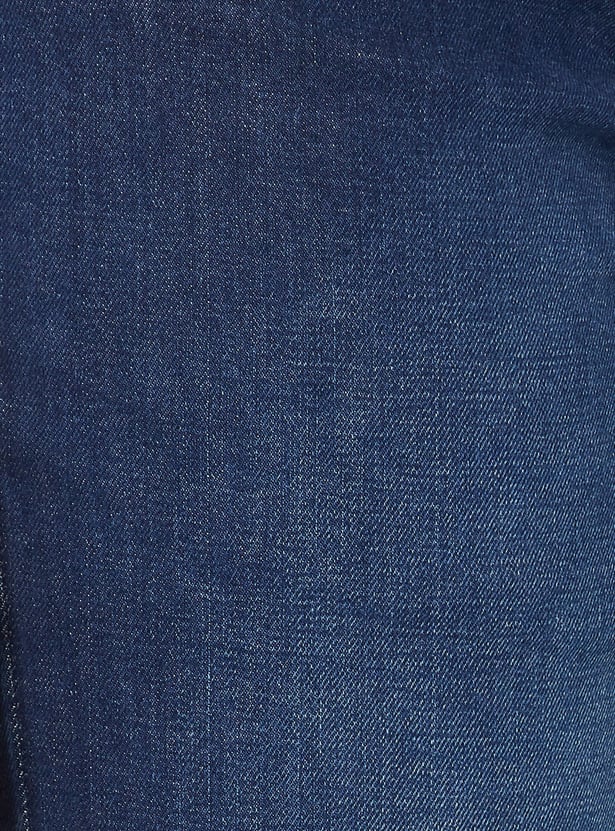 Women Washed Flared Jeans