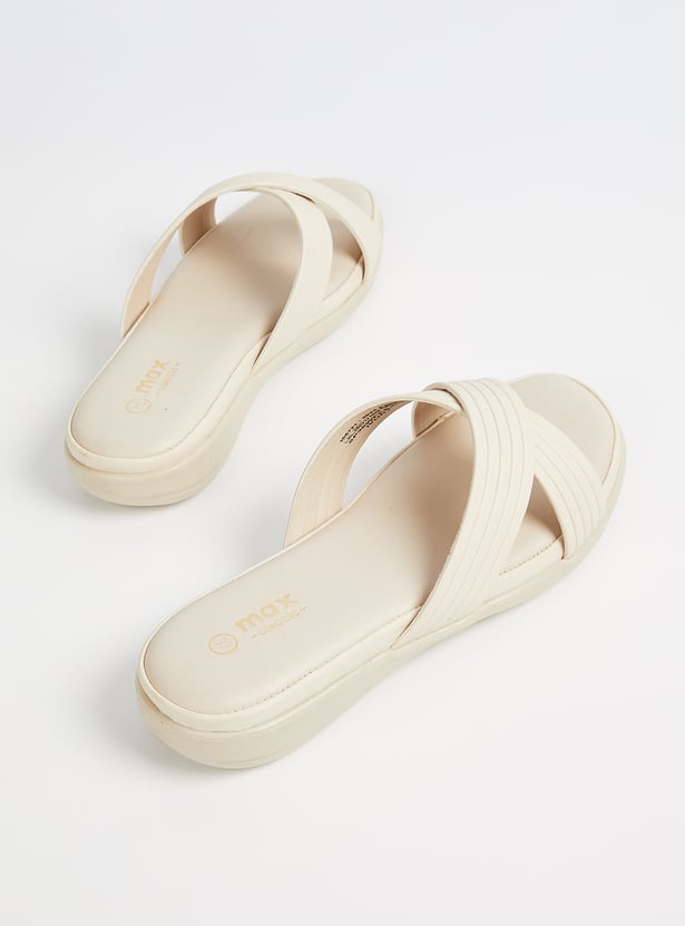 Women Criss-Cross Flats