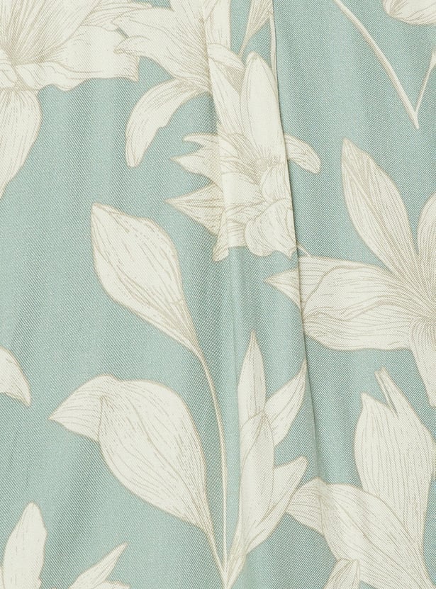 Men Floral Printed Regular Fit Shirt