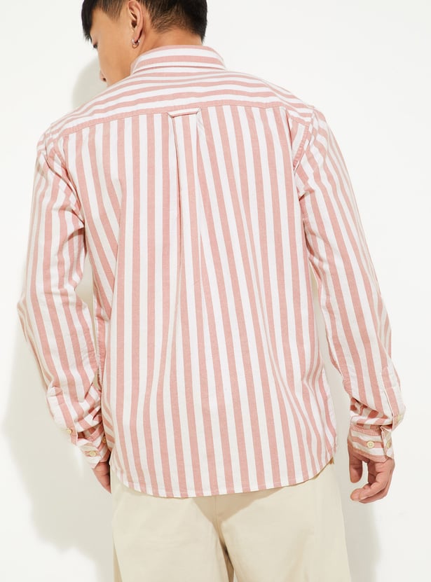 Men Soft Touch Regular Fit Oxford Shirt