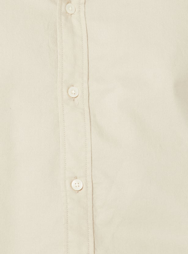 Men Soft Touch Regular Fit Oxford Shirt