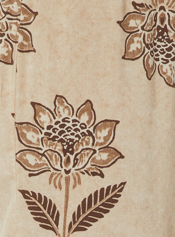 Women Printed A-line Kurta Set