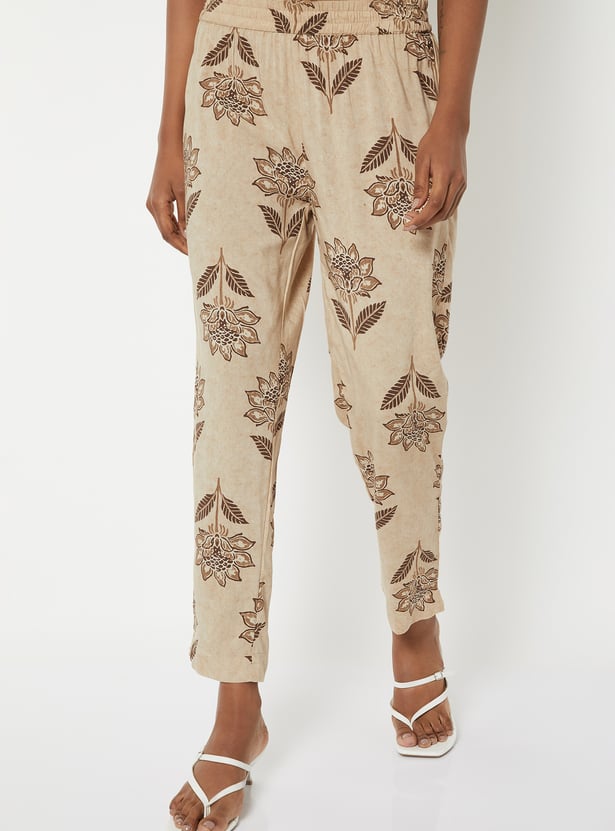 Women Printed A-line Kurta Set