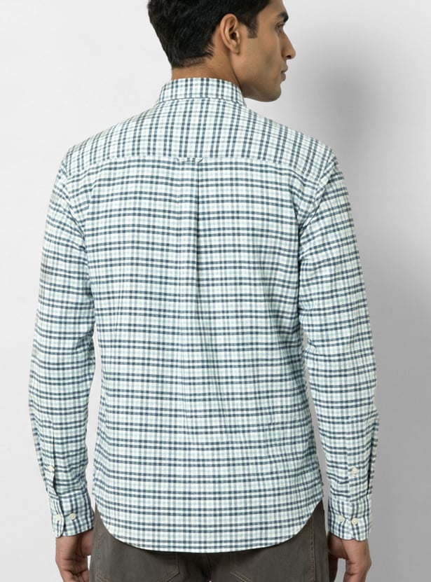 Men Checked Regular Fit Shirt