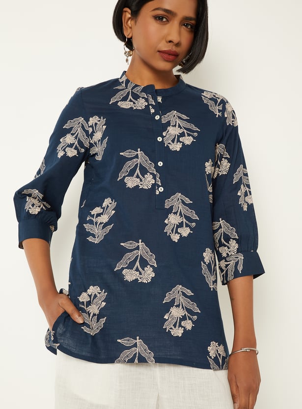 Women Printed Straight Kurti