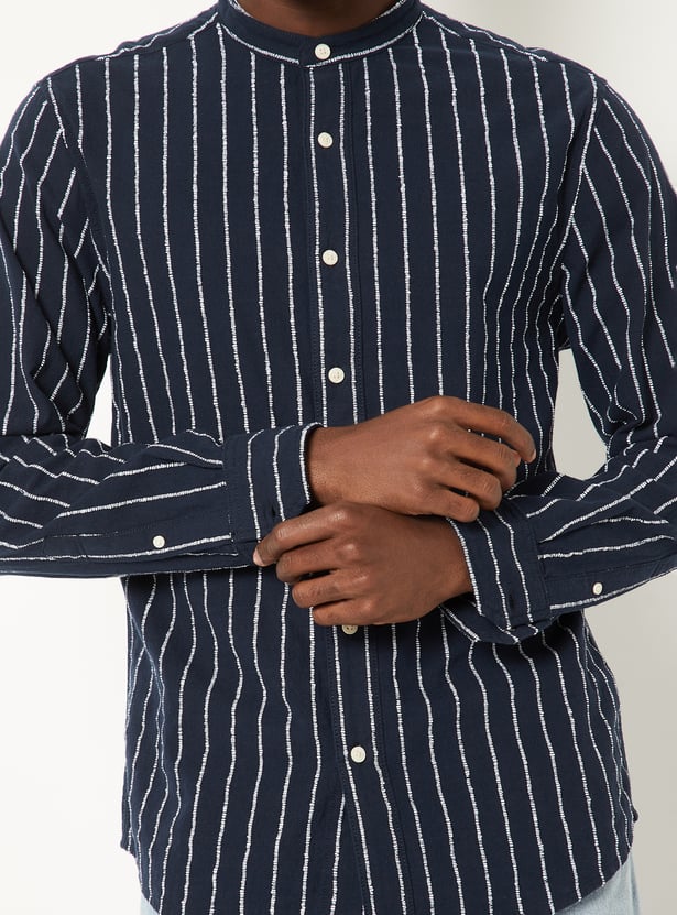Men Striped Regular Fit Shirt