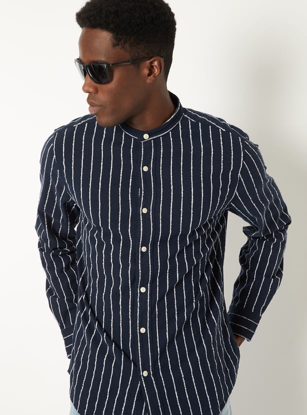 Men Striped Regular Fit Shirt