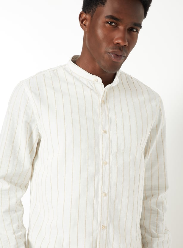 Men Striped Regular Fit Shirt