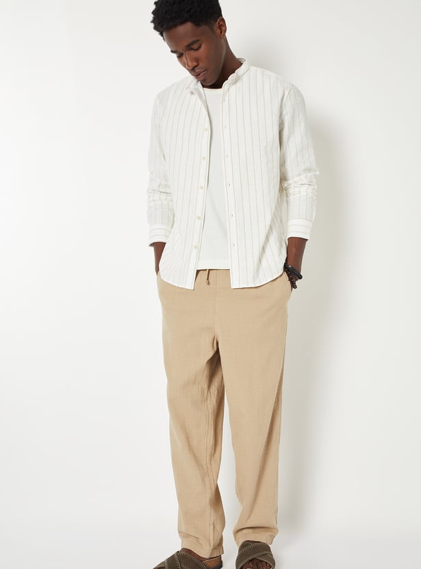 Men Striped Regular Fit Shirt