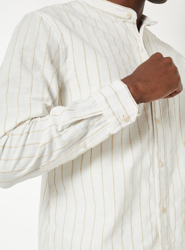 Men Striped Regular Fit Shirt