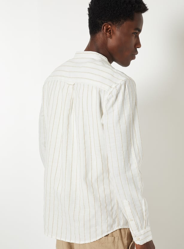 Men Striped Regular Fit Shirt