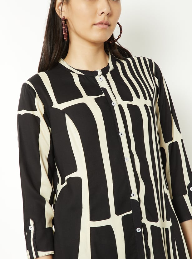 Women Printed Straight Palazzo Set