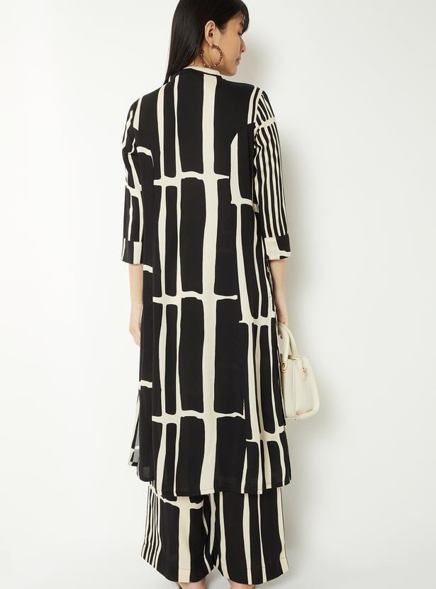 Women Printed Straight Palazzo Set