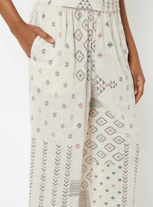 Women Printed Straight Kurta Set
