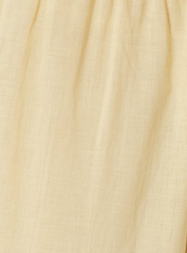 Women Embroidered Straight Kurta Set