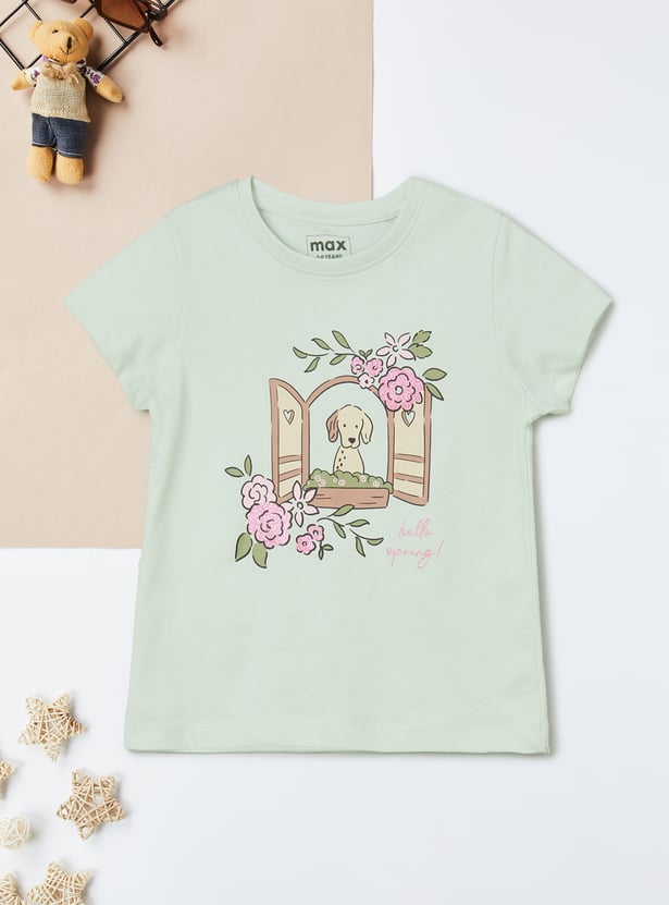 Girls Printed T-shirt