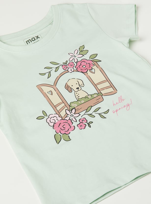 Girls Printed T-shirt