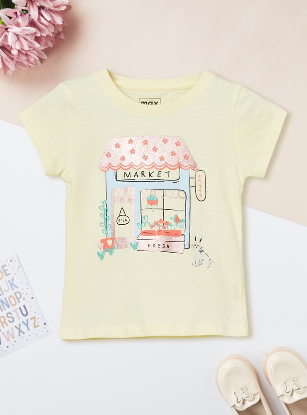 Girls Printed T-shirt
