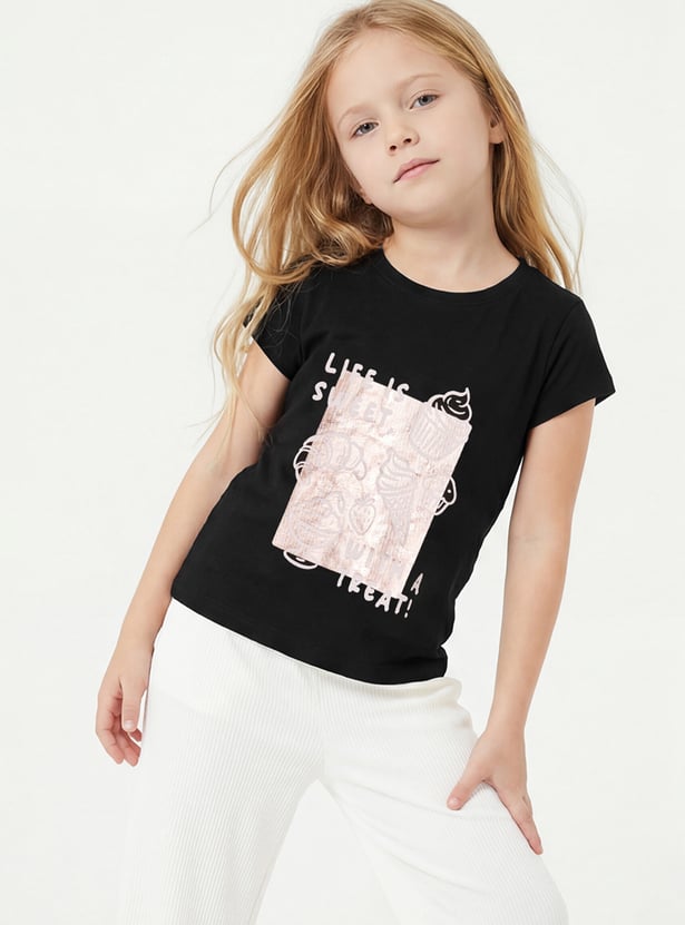 Girls Printed T-shirt