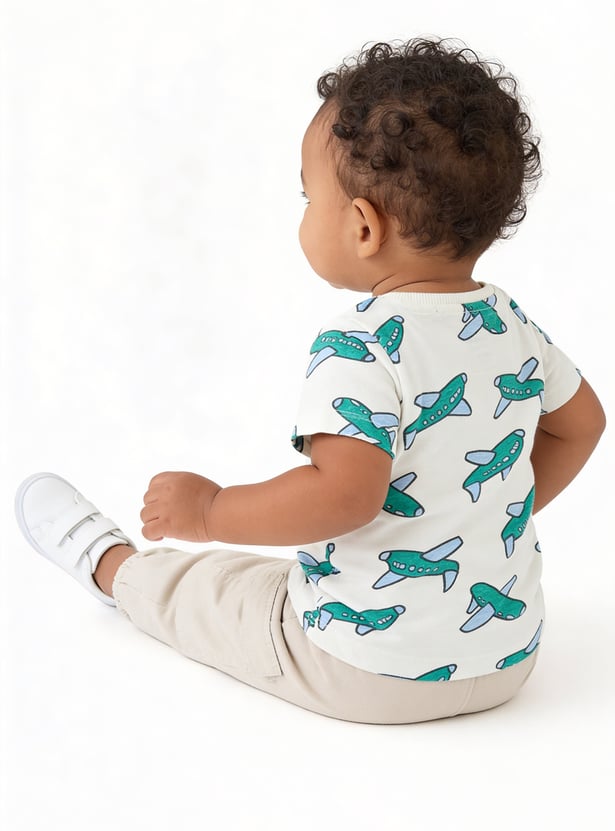 Boys Graphic Print T-shirts - Set of 3