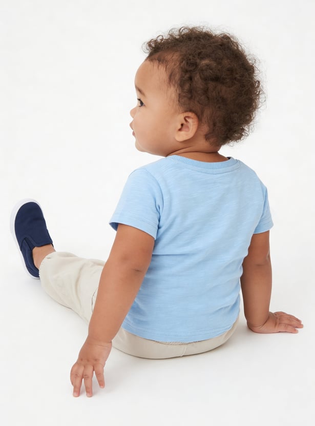 Boys Graphic Print T-shirts - Set of 3