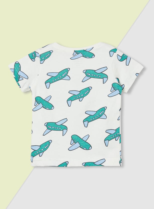 Boys Graphic Print T-shirts - Set of 3