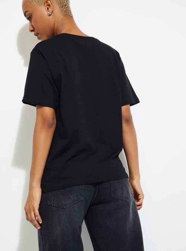 ALAYA F x URB_N Women Printed T-shirt