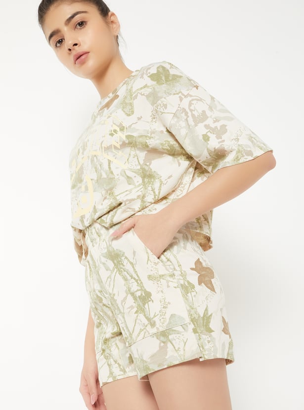 Women Printed Sports T-shirt