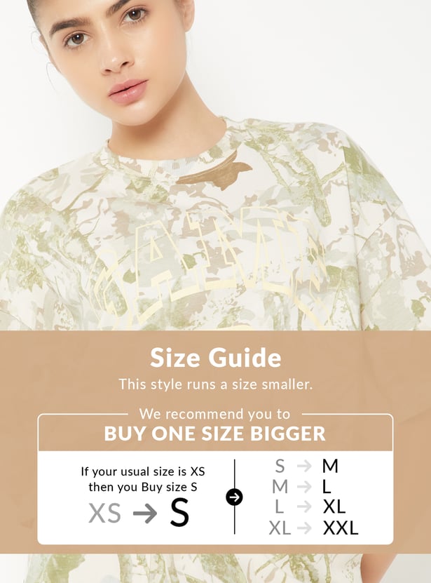 Women Printed Sports T-shirt