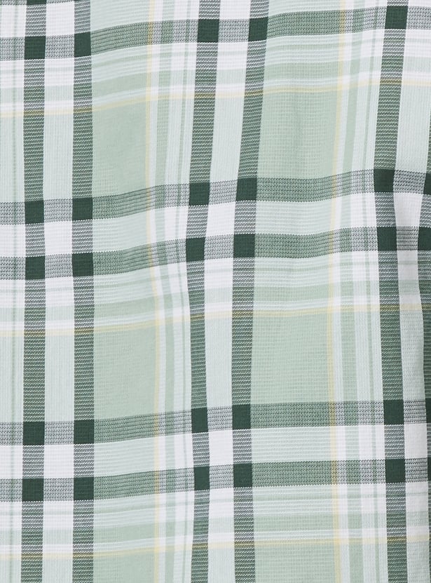 Men Checked Regular Fit Shirt