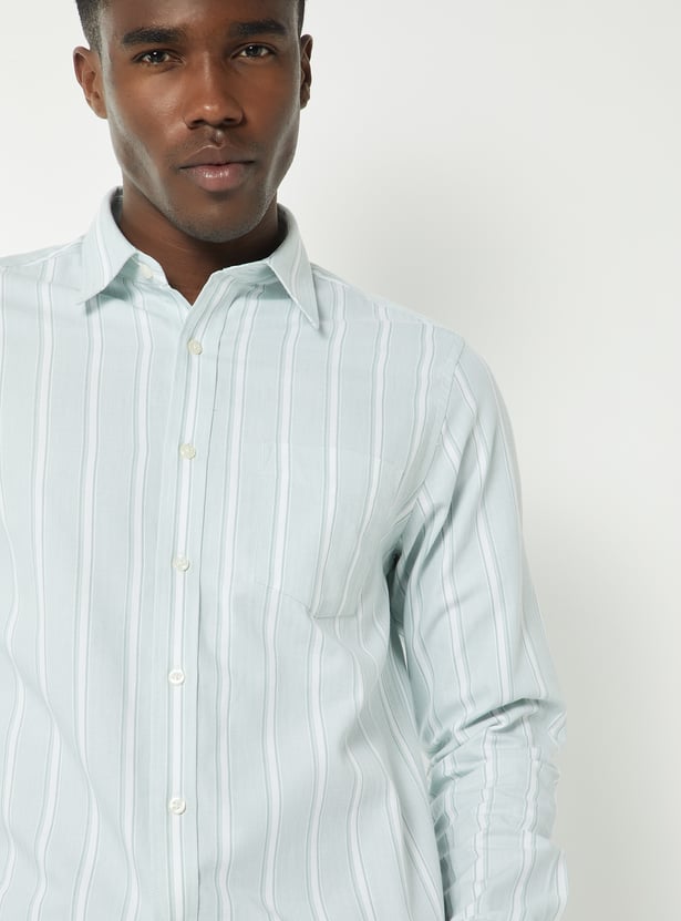 Men Striped Regular Fit Shirt