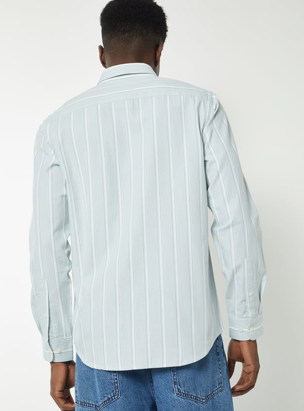 Men Striped Regular Fit Shirt