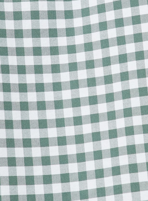 Men Checked Slim Fit Shirt