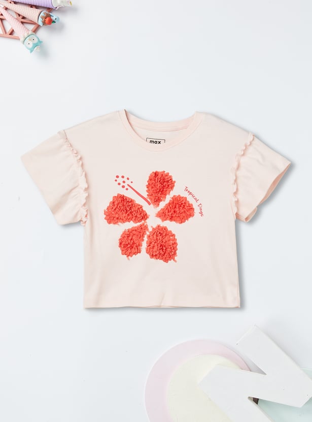 Girls Applique T-shirt