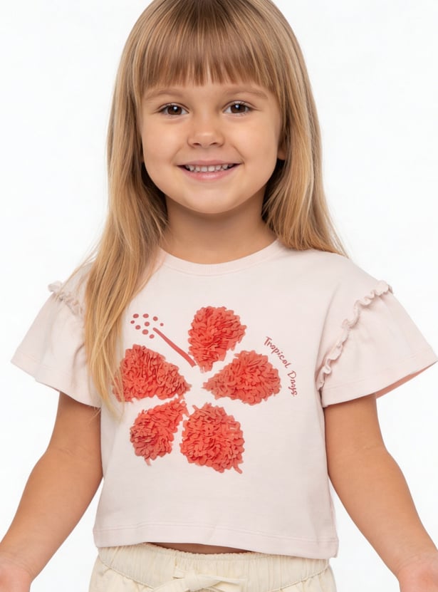 Girls Applique T-shirt