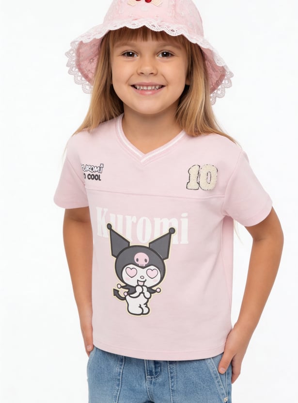Girls Kuromi Printed T-shirt