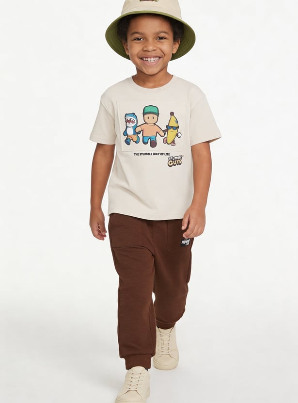 Boys Stumble Guys Printed T-shirt