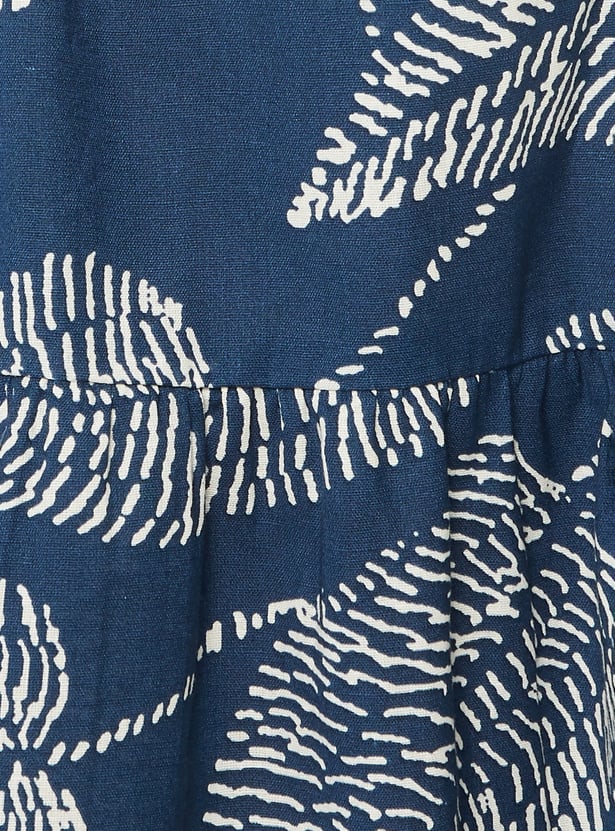Women Printed Midi Dress
