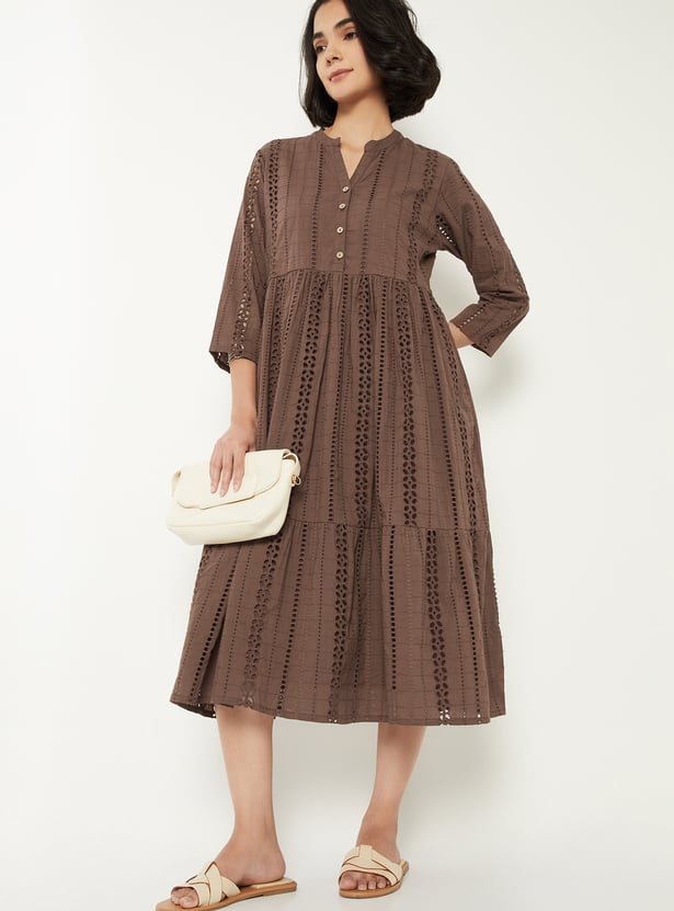 Women Schiffili A-line Midi Dress