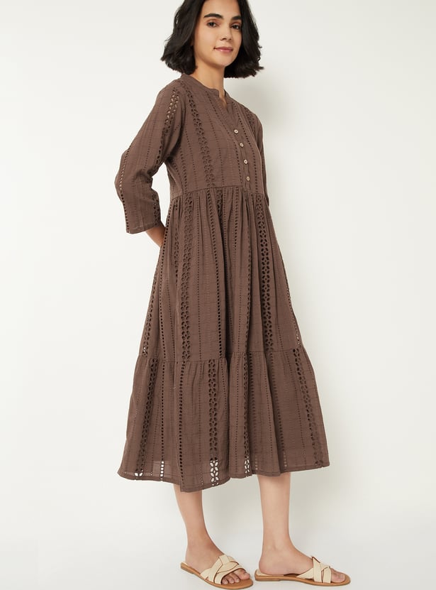 Women Schiffili A-line Midi Dress