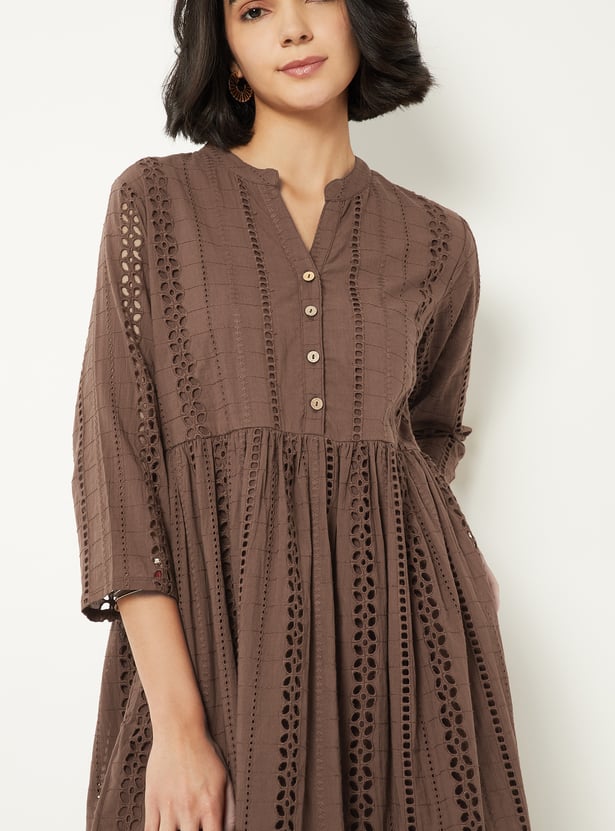 Women Schiffili A-line Midi Dress