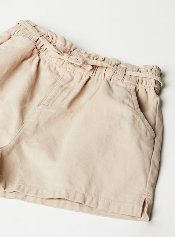 Girls Solid Shorts