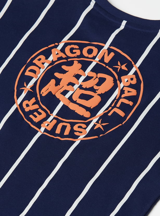 Boys Dragon Ball Z Striped T-shirt